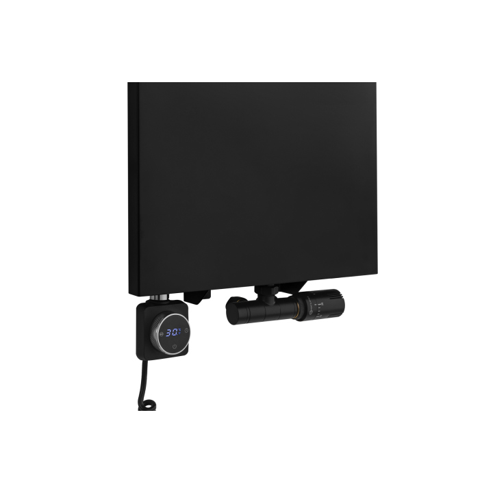 Grzejnik dekoracyjny płaski Concert 1600x400 czarny