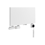 Grzejnik dekoracyjny płaski Concert 1600x500 biały mat