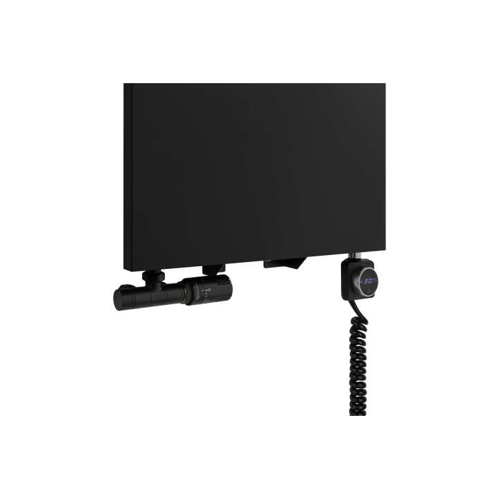 Grzejnik dekoracyjny płaski Concert 1600x500 czarny