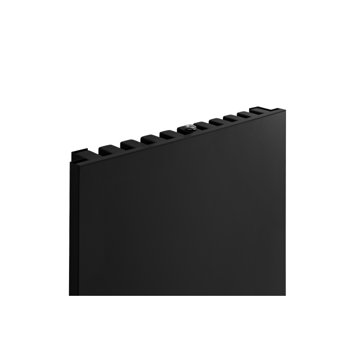 Grzejnik dekoracyjny płaski Concert 1600x600 czarny