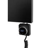 Grzejnik dekoracyjny płaski Concert 1800x600 czarny