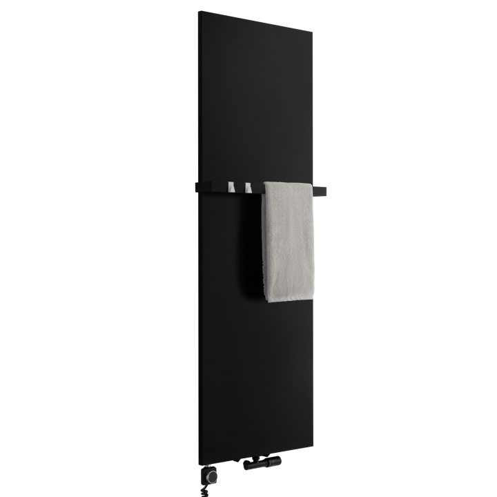 Grzejnik dekoracyjny płaski Concert 1800x600 czarny