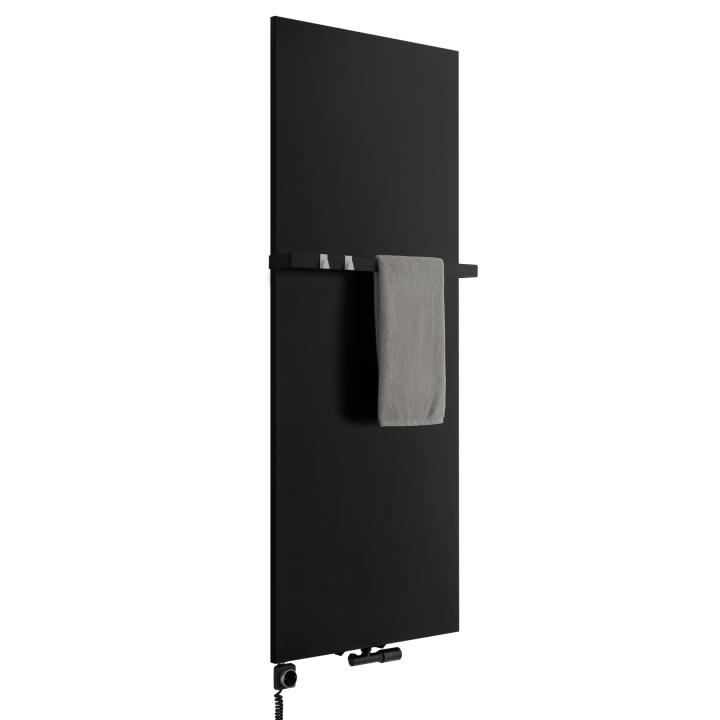 Grzejnik dekoracyjny płaski Concert 1800x700 czarny