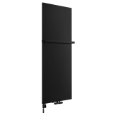 Grzejnik dekoracyjny płaski Concert 1800x700 czarny