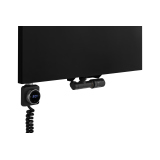 Grzejnik dekoracyjny płaski Concert 1800x700 czarny