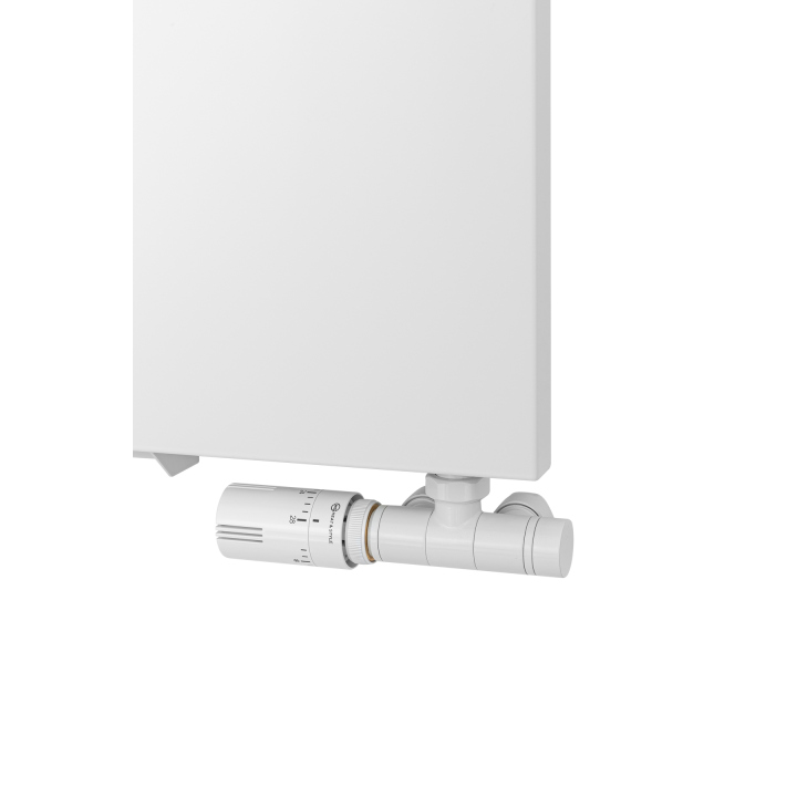 Grzejnik dekoracyjny płaski Concert 1600x500 biały mat