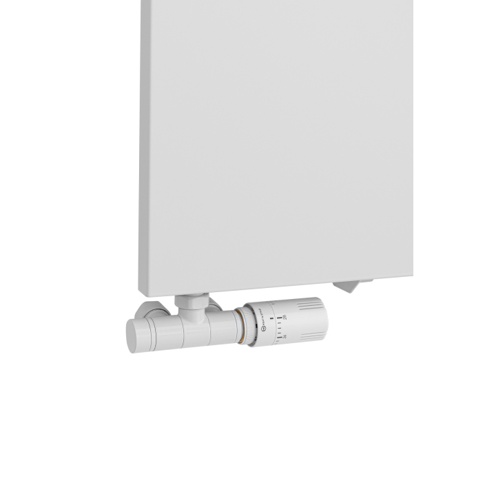 Grzejnik dekoracyjny płaski Concert 1600x400 biały mat