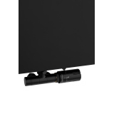 Grzejnik dekoracyjny płaski Concert 1600x400 czarny