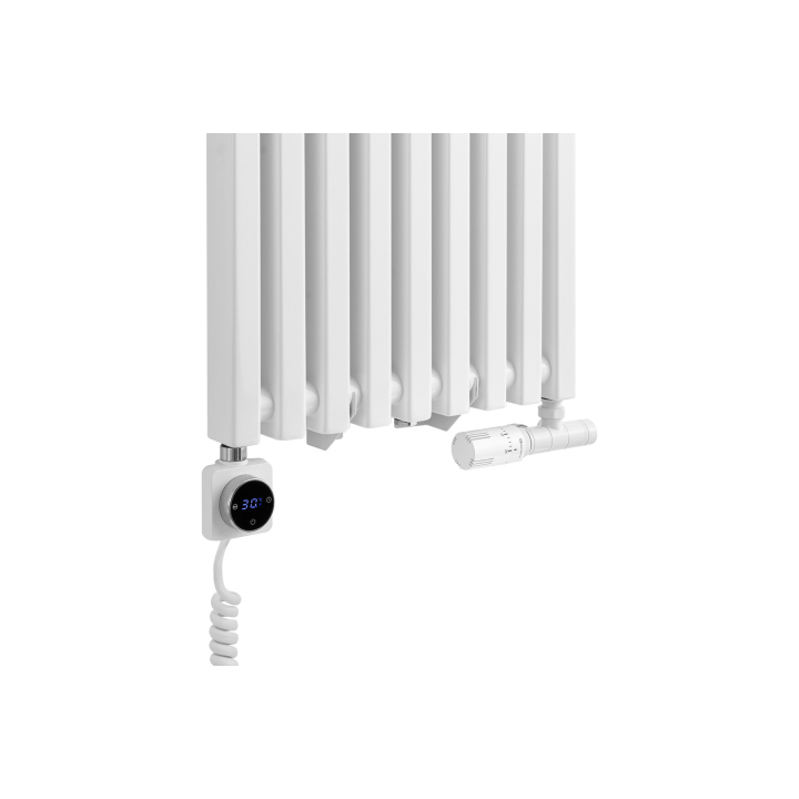 Grzejnik dekoracyjny hybrydowy Concert 1800x430 biały SQUARE