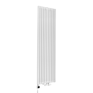 Grzejnik dekoracyjny hybrydowy Concert 1800x530 biały SQUARE