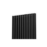 Grzejnik dekoracyjny hybrydowy Concert 1800x630 czarny SQUARE