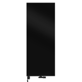 Grzejnik dekoracyjny hybrydowy płaski Concert 1800x700 czarny SQUARE