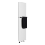 Grzejnik dekoracyjny hybrydowy płaski Concert 1600x400 biały SQUARE