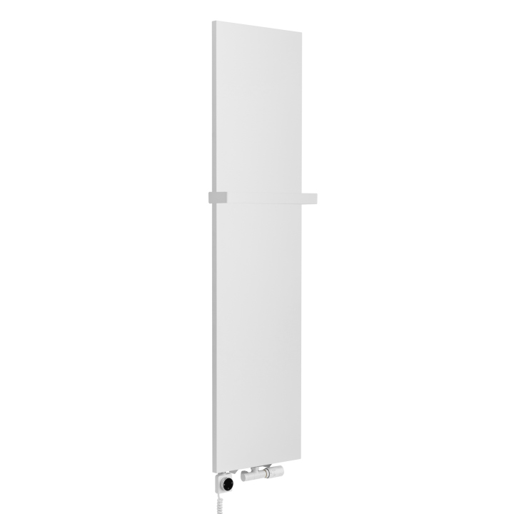 Grzejnik dekoracyjny hybrydowy płaski Concert 1600x400 biały SQUARE