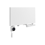 Grzejnik dekoracyjny hybrydowy płaski Concert 1600x500 biały SQUARE