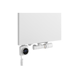 Grzejnik dekoracyjny hybrydowy płaski Concert 1600x400 biały SQUARE