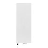 Grzejnik dekoracyjny hybrydowy płaski Concert 1600x600 biały SQUARE