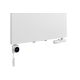 Grzejnik dekoracyjny hybrydowy płaski Concert 1800x700 biały SQUARE