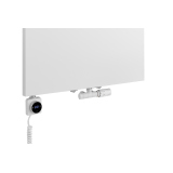 Grzejnik dekoracyjny hybrydowy płaski Concert 1800x700 biały SQUARE