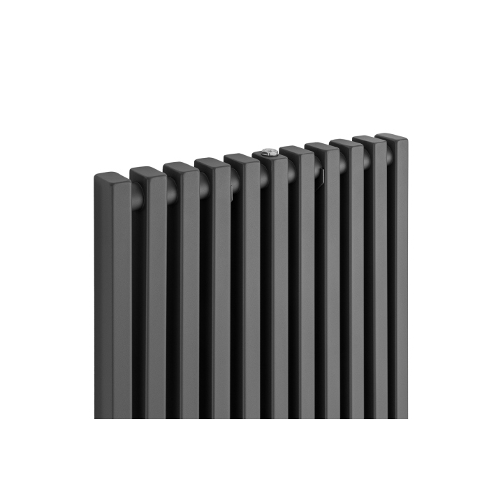 Grzejnik dekoracyjny elektryczny Concert 1800x530 grafit, grzałka z lewej strony