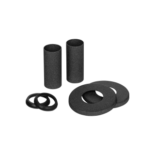 Zestaw maskujący z rozetami pojedynczymi, grafit struktura