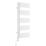 Grzejnik łazienkowy Zodiak 942x400 biały mat