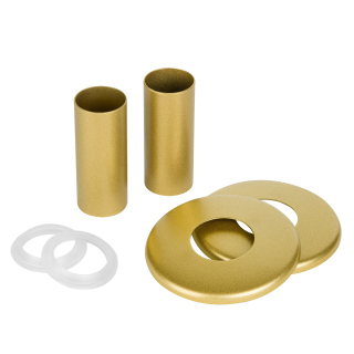 Zestaw maskujący z rozetami pojedynczymi, złoty