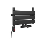 Grzejnik łazienkowy hybrydowy UCS 911x400-D50 czarny TANGO