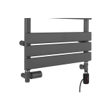 Grzejnik łazienkowy hybrydowy UCS 700x500 grafit TANGO