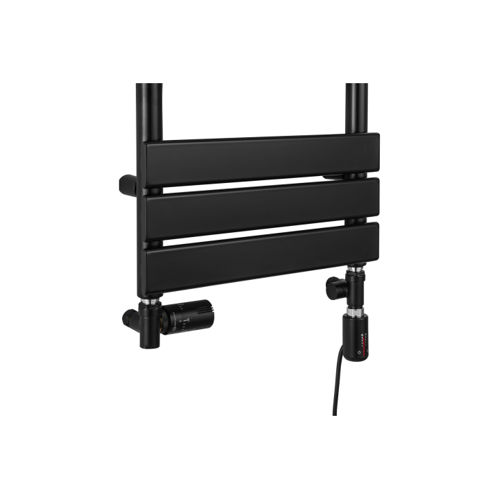 Grzejnik łazienkowy hybrydowy UCS 700x400 czarny TANGO