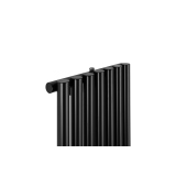 Grzejnik dekoracyjny Gilda GD1E 1800x413 czarny