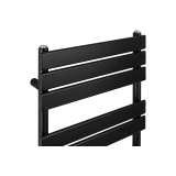 Grzejnik łazienkowy hybrydowy UCS 911x500 czarny TANGO