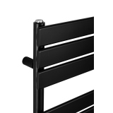 Grzejnik łazienkowy hybrydowy UCS 1122x500 czarny TANGO