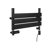 Grzejnik łazienkowy hybrydowy UCS 1544x500 czarny TANGO