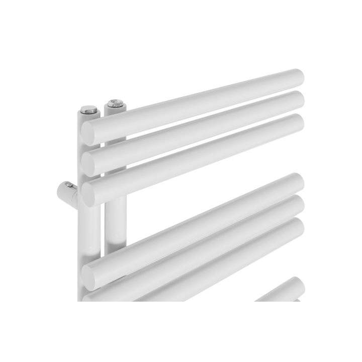 Grzejnik łazienkowy hybrydowy Zodiak 1352x500 biały mat SAMBA