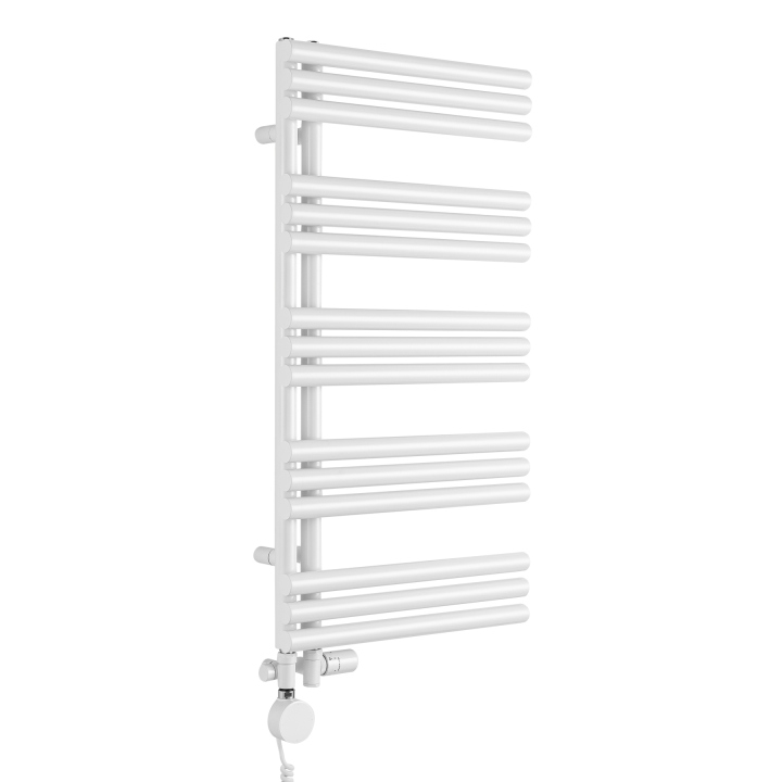 Grzejnik łazienkowy Zodiak 942x500 biały mat