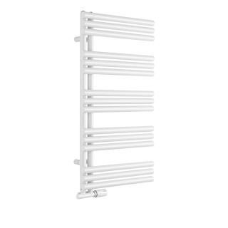 Grzejnik łazienkowy Zodiak 942x500 biały mat