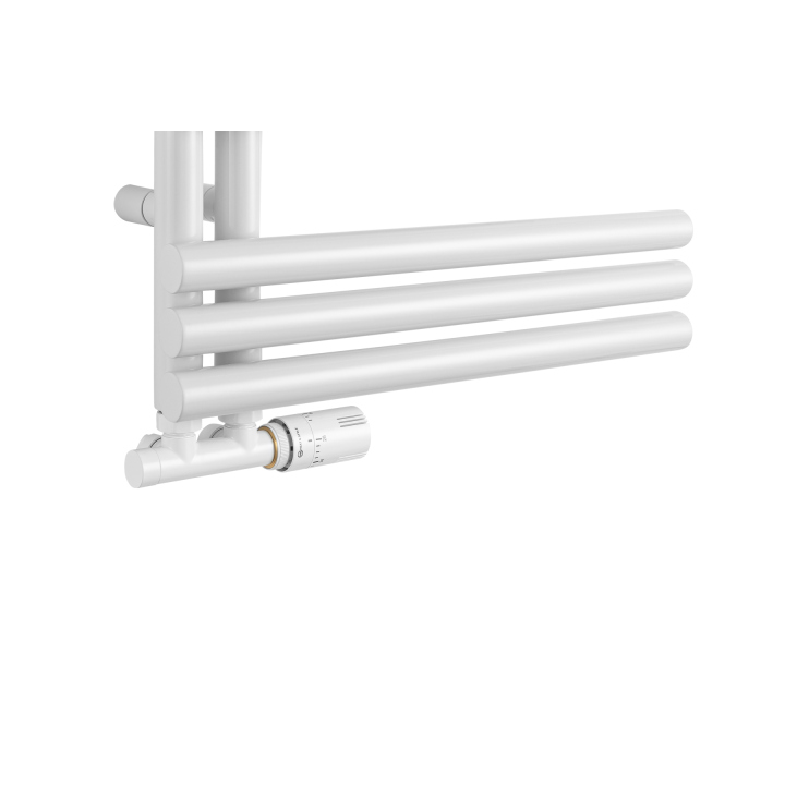 Grzejnik łazienkowy Zodiak 942x500 biały mat