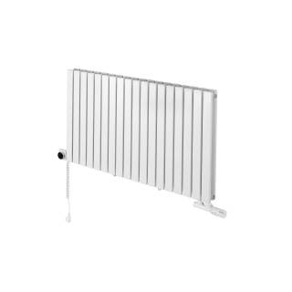 Grzejnik dekoracyjny hybrydowy poziomy Judy 600x1062 biały SQUARE