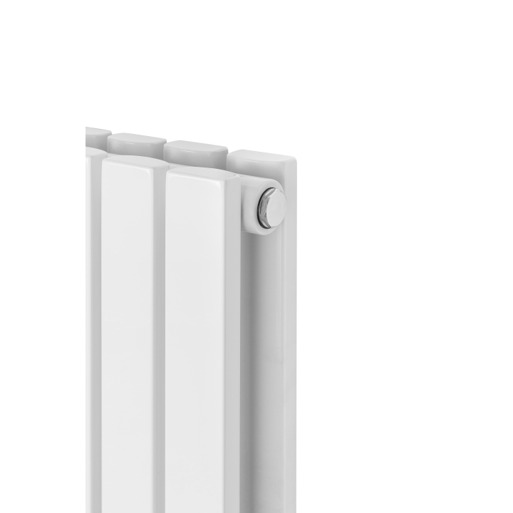 Grzejnik dekoracyjny hybrydowy poziomy Judy 600x1062 biały SQUARE