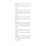 Grzejnik łazienkowy Zodiak 1147x500 biały mat