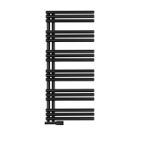 Grzejnik łazienkowy Zodiak 1147x500 czarny