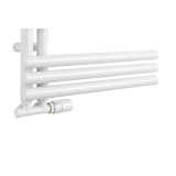 Grzejnik łazienkowy Zodiak 1352x500 biały mat