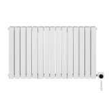 Grzejnik dekoracyjny elektryczny Wanted WD2E 600x1020 biały, grzałka z prawej strony