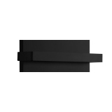 Reling do grzejnika płaskiego Concert 300mm czarny