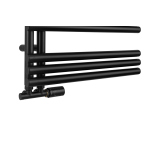 Grzejnik łazienkowy Zodiak 1557x600 czarny