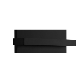 Reling do grzejnika płaskiego Concert 400mm czarny