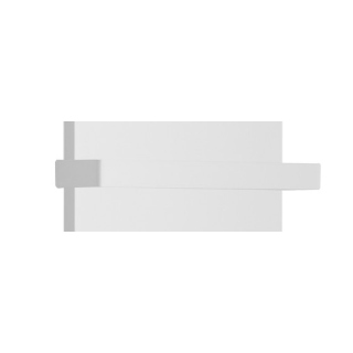 Reling do grzejnika płaskiego Concert 400mm biały mat