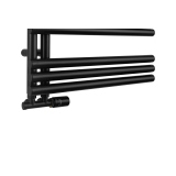 Grzejnik łazienkowy Zodiak 1557x600 czarny