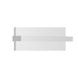 Reling do grzejnika płaskiego Concert 500mm biały mat